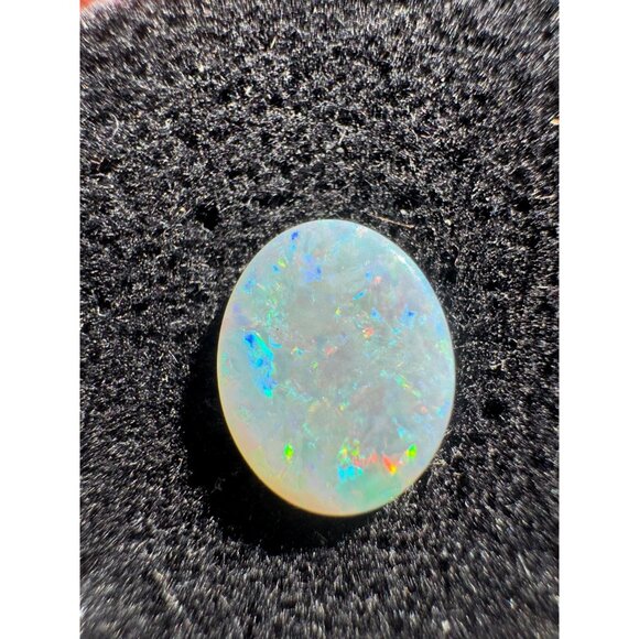 Australian Opal Cabochon - 0.96 carats #163 in Display Box - Picture 7 of 9